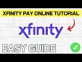 Xfinity How Pay Online QUICK EASY 2026