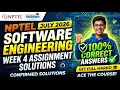 NPTEL Software Engineering Week 4 Assignment Solution July 2026 100 Correct Answers