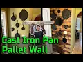 Making a Cast Iron Pan Wall Display from Reclaimed Pallet Wood Doc s Woodshop
