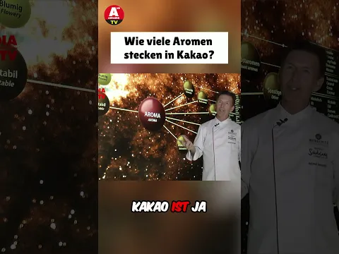 Wie viele Aromen stecken in Kakao? 🍫  #arcadiatv #schokolade #kakao