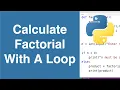 Calculate The Factorial Of A Number Python Example