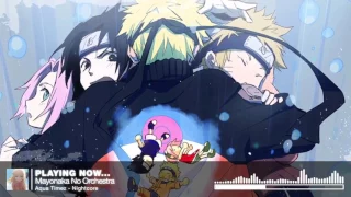 Download Nightcore Mayonaka no Orchestra「 Naruto Shippuden Ending 16 」/ Aqua Timez MP3