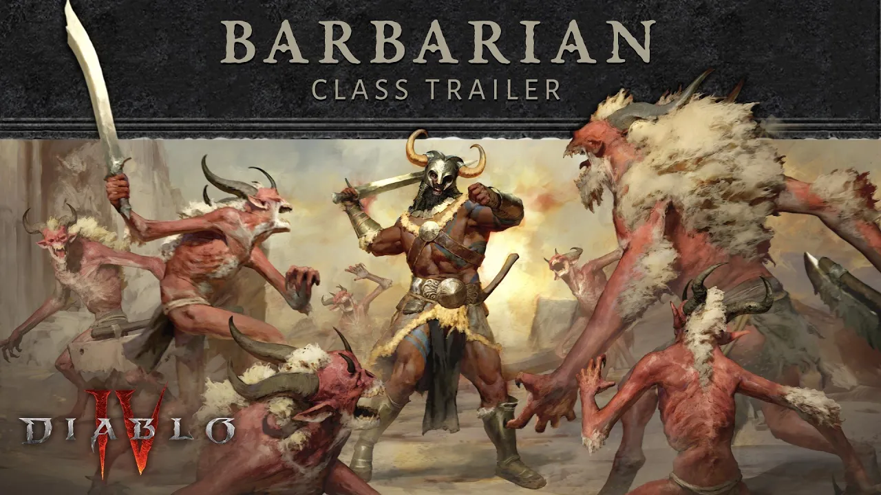 Diablo IV | Barbarian Trailer