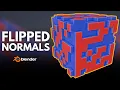 Learn to Flip Normals in Blender