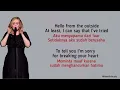 Adele - Hello | Lirik Terjemahan