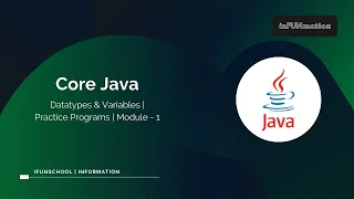 5 1 How to Declare and Initialize a Variable in Program Core Java Tutorial inFUNmation