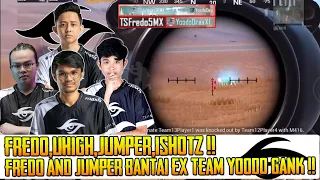 Download Jumper And Fredo Auto Gelak Dapat Bantai EX Team Yoodo Gank | Uhigh Gameplay | PUBG Mobile MP3