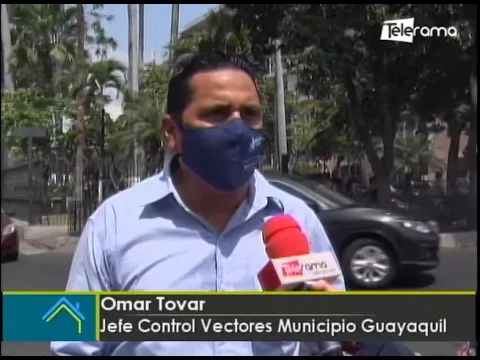 Direcciones municipales realizan desinfección contra el COVID-19 en Malecón 2000