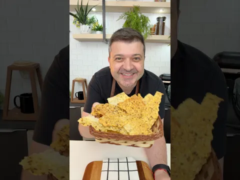 CROSTINI DE TAPIOCA FÁCIL E DELICIOSO