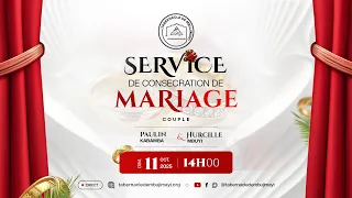 DIMANCHE 11.10.2026 | CONSECRATION DU MARIAGE