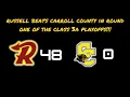 Russell vs Carroll County KHSAA Class 3A Playoffs 11-6-2025