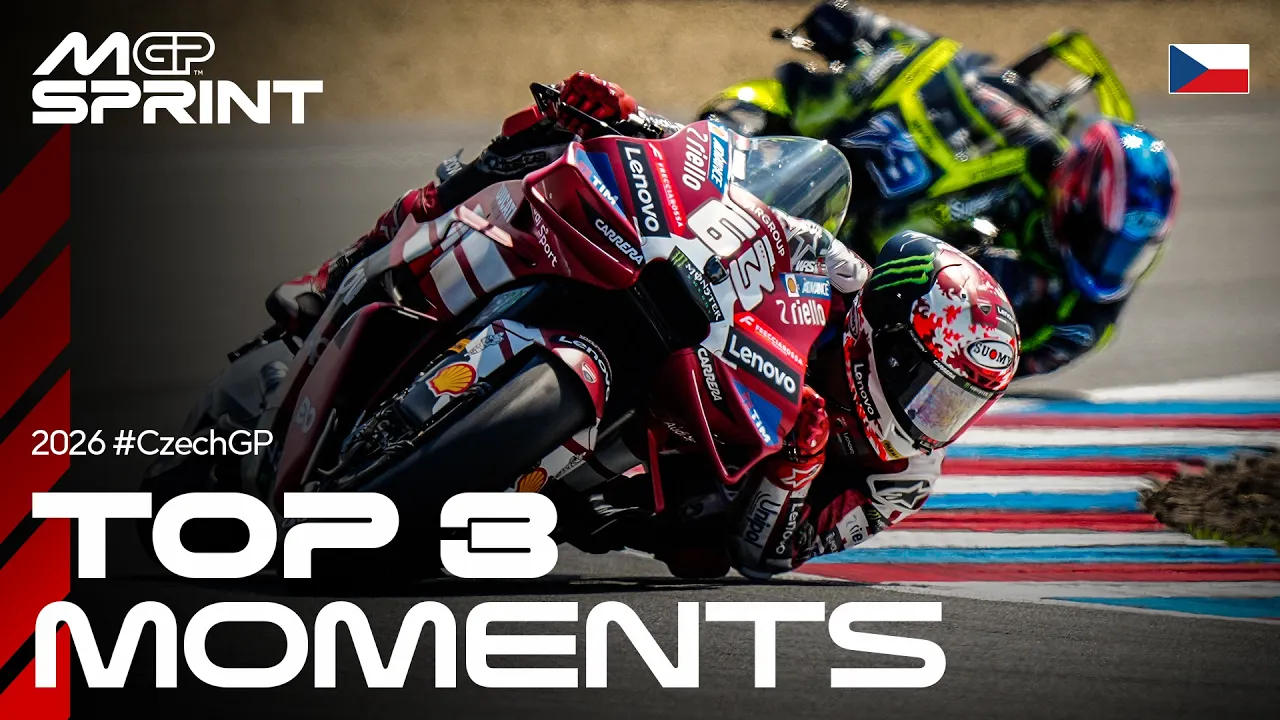 Top 3 Tissot Sprint Moments 👊 | 2026 Czech GP