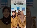 Lagu Tes kekompakan kata majemuk! #icebreaking