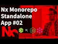 Nx Monorepo building a standalone React Angular Node App