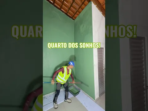 QUARTO DOS SONHOS! #obra #pedreiro # #construção #viralvideo #fyp