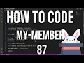 how to code racket 87 - my-member recursion
