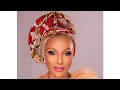 How to tie Ankara head tie how to tie a turban African head wrap tutorial