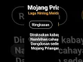 Download Lagu lirik lagu mojang Priangan #shorts #shortvideo #shortfund