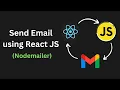 How to send Email using React JS Nodemailer Tutorial