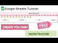 Make an Awesome Mood Tracker on Google Sheets in 5 Minutes FREE Template