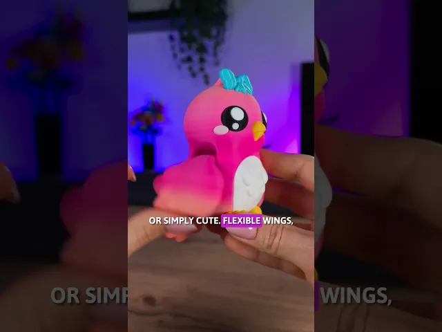 Cute Flexi Birds (Toy, Keychain) video thumbnail