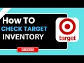 How to Check Target Inventory Step-by-Step Tutorial 2026