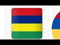 How to make countries flags in python