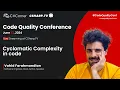 Cyclomatic Complexity in Code