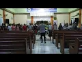 Lagu Yesus Raja Salam 😇 || Paduan Suara Kelurahan Pandu (latihan 💪🎼😁)