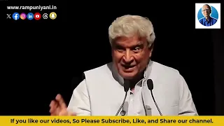 गाँधी आज भी जिन्दा हैं और मेरे भारत में गाँधी कभी नहीं मरेगा- जावेद अख्तर