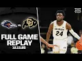 UTSA vs Colorado Full Game Replay 12 13 25 2025-26 Big 12 Men s Basketball
