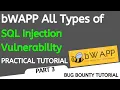 bwapp sql injection Part 3 bwapp sql injection solution bwapp tutorial Cyber World Hindi