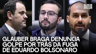 🔥Glauber Braga denuncia improbidade no pedido de licença do Eduardo Bolsonaro🔥"Abandonou o mandato"