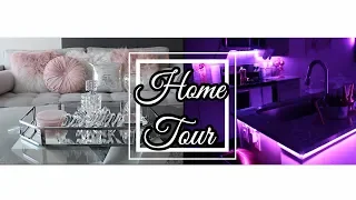 FULL APARTMENT TOUR LUXE ON A BUDGET COPPER GREY WHITE BLUSH PINK INTERIOR