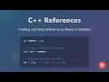 C References Explained for Beginners Aliases Parameters Best Practices