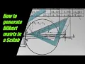 How to generate a Hilbert matrix in a Scilab 2021 Hilbert matrix in Scilab