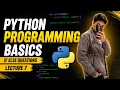 Python Programming If Else Questions - L7 Lecture 7