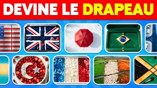 Devine 50 Drapeaux Cachés dans l'ILLUSION 🧠👀🚩 Quiz Ultime des Drapeaux