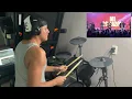 ALABA A DIOS -Evan craft & Intimidad worship -Cover bateria electrica