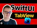 Tabbed View SwiftUI - TabBar Tutorial Basic Customization