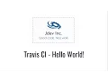 Travis CI - Build a simple web app
