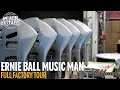 Lagu Peach Guitars Visit Ernie Ball Music Man | Full Factory Tour!