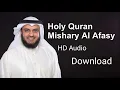 Download full Quran Alafasy mp3 audio