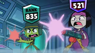 Teen Titans X Brawl Stars Rank Up🥶❤️‍🔥 #brawlstars #teentitans #teentitansgo #rankup #rank
