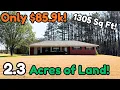 Can You Believe This Home on 2 3 Acres is Only 85 9k