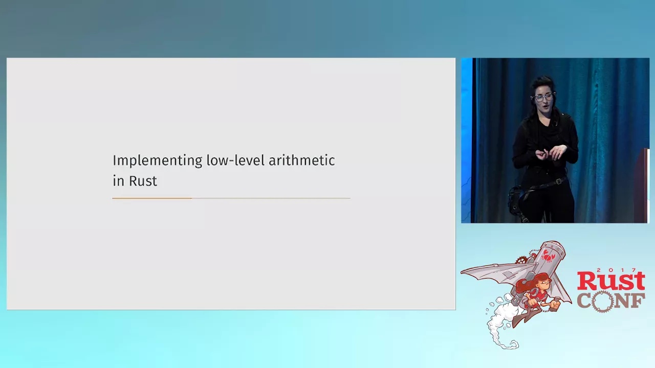 RustConf 2017 - Fast, Safe, Pure-Rust Elliptic Curve Cryptography
