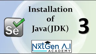 Selenium Tutorials for Beginners 3 Installation of JAVA JDK 12