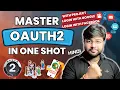 Learn OAuth2 with Project in one shot AOuth2 Tutorial in Hindi OAUTH2 CrashCourse