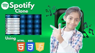 Build a Stunning Responsive Spotify Clone Using Html Css And Javascript