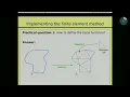 Finite element methods in scientific computing Lecture 4